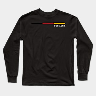 Germany National Colors Long Sleeve T-Shirt